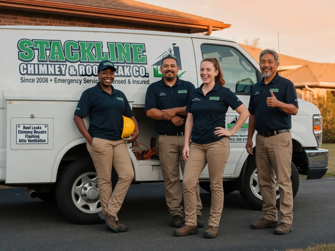 Chimney flashing repair company in Milmine, IL